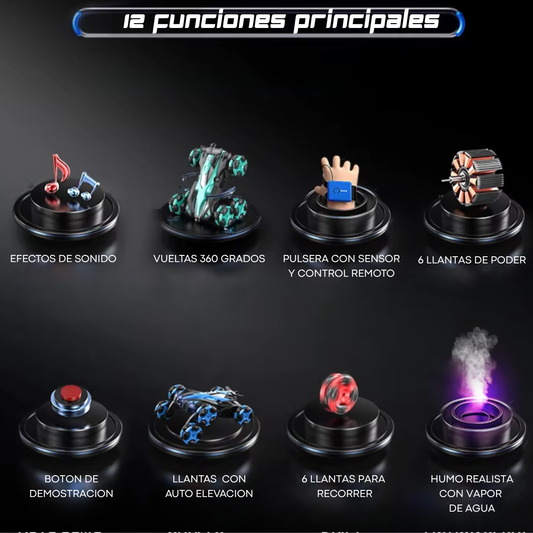 Carro control remoto 6 ruedas Todo Terreno