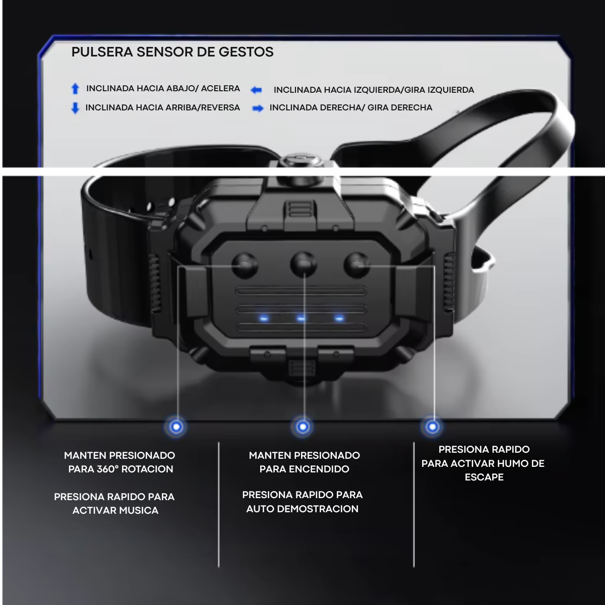 Carro control remoto 6 ruedas Todo Terreno