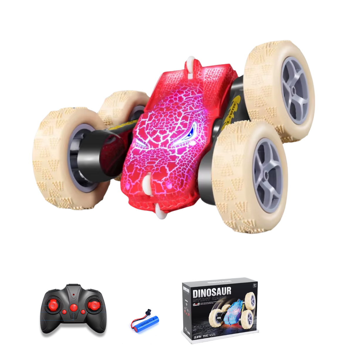 Dinocar carrito control remoto todoterreno